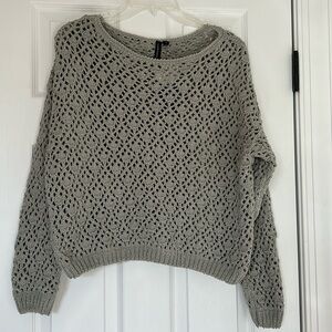 🌙Moon&Madison NWT Crochet Open Stitch Sweater🌙
